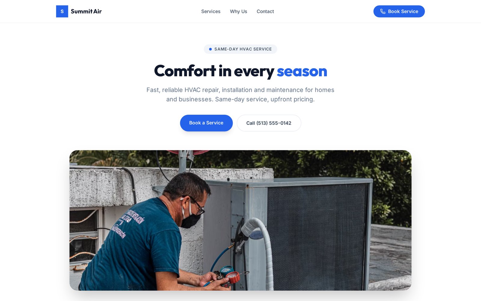 Summit Air website